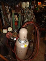 Air Gas Acetylene & Oxygen Tanks with
