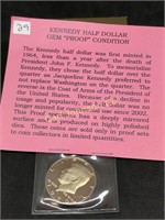 PROOF KENNEDY HALF DOLLAR