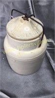 Stoneware jar marked 1861
