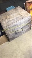 Large wooden crate 24x18in