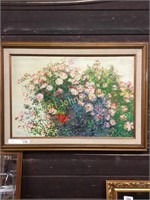 OIL PAINTING (FLOWERS)