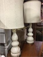 PAIR TABLE LAMPS
