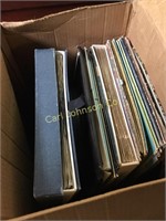 5 BOXES OF RECORD ALBUMS