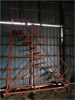 Warehouse Safety Ladder