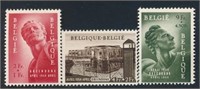 BELGIUM #B558, #B559 & #B560 MINT FINE-VF LH