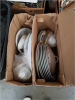 Box of dishes