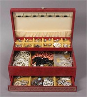 Vintage Estate Jewelry & Jewelry Box