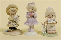 3 Collectible Porcelain Figurines
