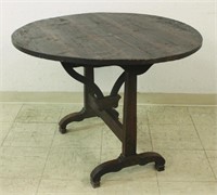 Antique Wood Folding Table