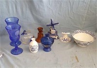 Group of Vintage glassware
