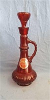 Vintage Ruby glass decanter