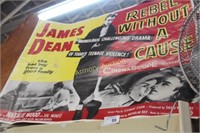 JAMES DEAN "REBEL WITHOUT A CAUSE" POSTER