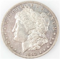 Coin 1892  Morgan Silver Dollar DMPL Unc.