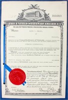 Original Patent Documents 1938  Sound Proofing