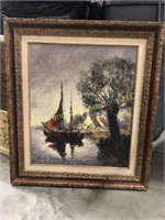 28 x 32 Framed Original Oil Painting