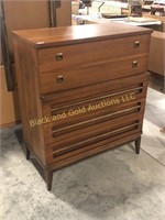 1964 Bassett Transit Series Imperial Walnut Chest