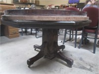 Antique Wooden Table W/ANother Anitque Wooden