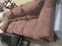 Very Nice Brwon Sofa & Recliner
