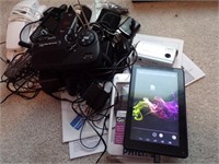 RCA TABLET, PHILLIPS GOGEAR MP3 PLAYER, CAMERA