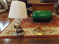 TWO TABLE LAMPS