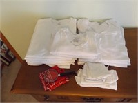 ASSORTED WHITE T SHIRTS & MORE