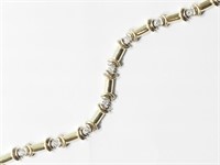 $12000. 14K Diamond Bracelet