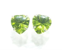 $800. 14K Peridot Earrings