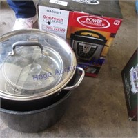 6-qt pressure cooker, stock pots