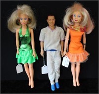 3 Hasbro Dolls