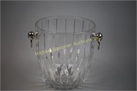 HEAVY GLASS CHAMPAGNE BUCKET