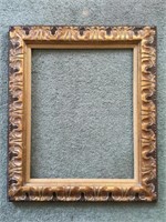 Large vintage guilt frame. 22“ x 26“ overall.