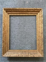 Large antique gilt frame. 22“ x 26“ overall.