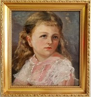 O/C Portrait of a Young Girl