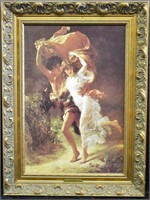 The Storm Canvas Print After Pierre Auguste Cot