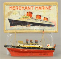BOXED JAPANESE MERCHANT MARINE SHIP