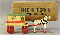 BOXED RICH TOYS NATIONAL BISCUIT TRUCK