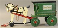 RICH TOYS BOND BREAD HORSE AND WAGON