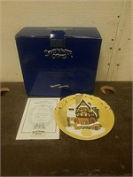 David Winter Cottages- Tiny Tims Christmas Plaque