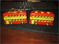 2/Vintage Tin Toy Double Decker Bus ZZ Germany