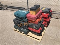 Pallet of Tool Boxes