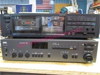 NAD 7130 reciever & ONKYO tape deck (TA-R22)