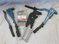 Rivet tools and rivets