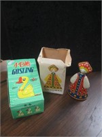 Vintage 70’s Russian USSR Tin Litho Wind Up