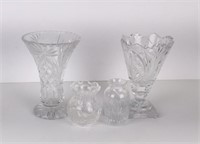 For lead crystal vases