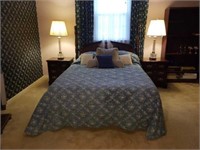 Queen Bedroom Suite - Bed, End Tables