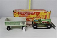 LEWIS MARX TRACTOR TRAILER SET