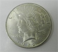 1922 Peace Dollar