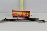 MCDONALD'S EXPRESS BOX CAR & TRACKS