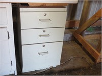 three drawer cabinet