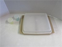 Tupperware; egg carrier & small containers